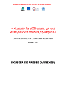 « Accepter les différences, ça vaut aussi pour les troubles