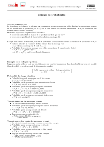 Document annexe sur les probabilités - IREM Clermont