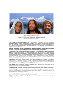 PETIT CATECHISME CATHOLIQUE