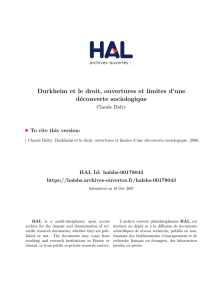 Durkheim_ou_le_defi_sociologiq... - Hal-SHS