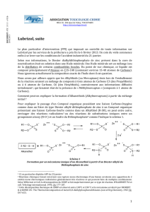 précisions sur Lubrizol n°6 - Association Toxicologie-Chimie