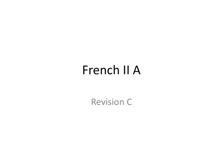 french-ii-a