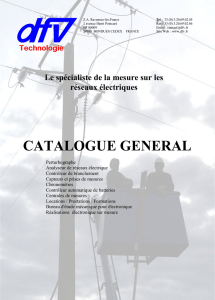 catalogue 2009-5 - DFV Technologie
