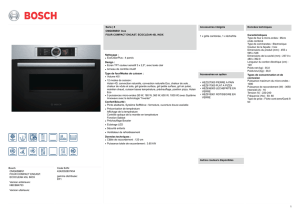 Bosch CMG656BS1 FOUR COMPACT ENCAST