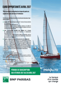 euro opportunité avril 2017 - Privalto