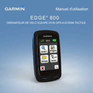 EDGE® 800 - GPS City