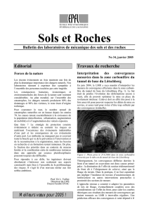 Sols et Roches - LMR-EPFL