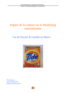 Impact de la culture sur le Marketing internationale