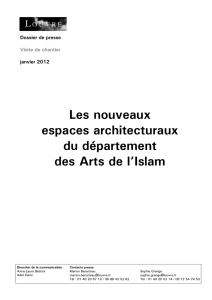 DP Arts de l`Islam janv 2012