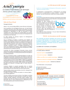 Newsletter Janvier 2013 - Caen Normandie Développement