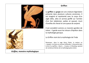 Griffon Griffon, monstre mythologique