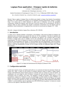 Logique floue application : Chargeur rapide de batteries