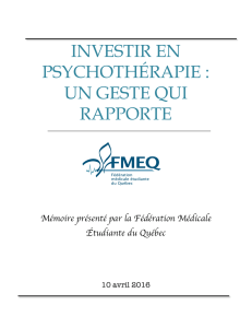 investir en psychothérapie : un geste qui rapporte