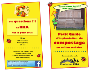 Guide compostage scolaire