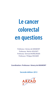 Le cancer colorectal en questions