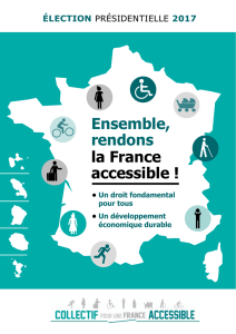 Ensemble, rendons la France accessible