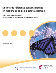 Vers l`accès équitable à - Association canadienne de soins palliatifs