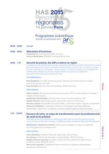 Paris - programme détaillé et informations pratiques