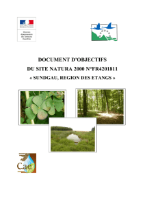 DOCOB « Sundgau, région des étangs » (ZSC n°FR4201811)