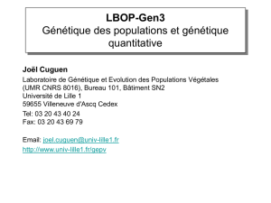 LBOP-Gen3 Génétique des populations et génétique quantitative