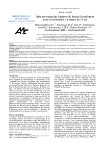 pdf 642ko - Revue Tropicale de Chirurgie RTC