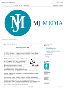 MJ MEDIA: Bitoubi perspective PME