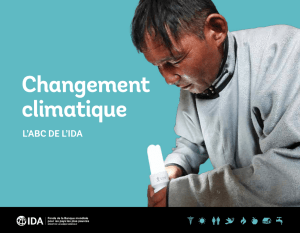 Changement climatique - International Development Association