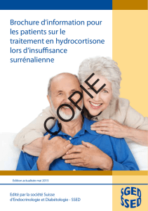 Brochure d`information pour les patients sur le traitement en