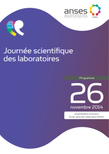 Journée scientifique des laboratoires