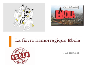 La fièvre hémorragique Ebola