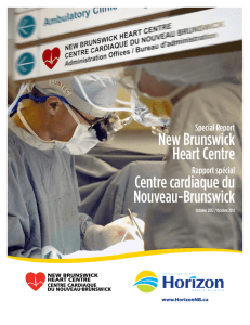 New Brunswick Heart Centre Centre cardiaque du Nouveau