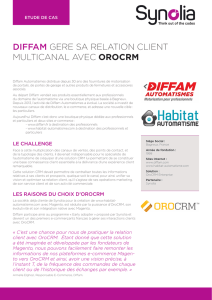 diffam gere sa relation client multicanal avec orocrm