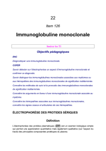 Immunoglobuline monoclonale
