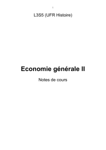Economie générale II