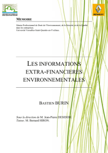 les informations extra-financieres environnementales