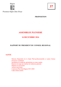 Assemblée Plénière - Vendredi 16 Décembre 2016