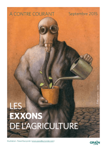 Les EXXONS de L`agricuLture