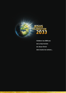Célébrer les 2000 ans de la résurrection de Jésus