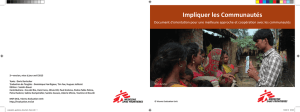 Impliquer les Communautés - MSF Intersectional Evaluation Group