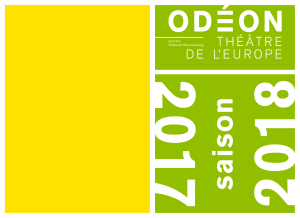 Brochure 2017-2018 - Odéon