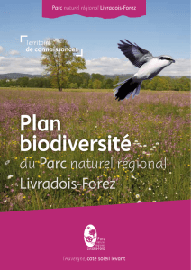Plan biodiversité - Parc naturel régional Livradois
