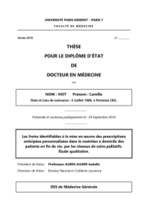 THÈSE POUR LE DIPLÔME D`ÉTAT DE DOCTEUR EN MÉDECINE