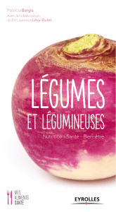 Légumes et légumineuses