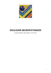 douleurs neuropathiques