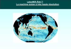LabexMER Axe 1: La machine océan à très haute résolution