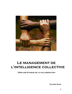 Le management de l`intelligence collective