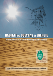 habitat du queyras et energie - Parc naturel régional du Queyras