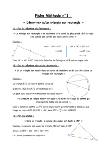 Fiche Méthode n°1 :