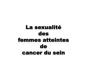 Cancer et sexualité