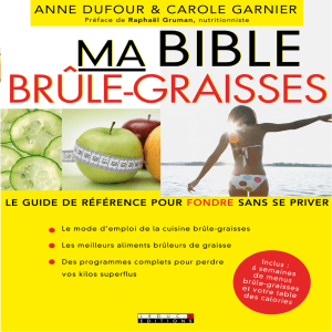 ma bible brûle-graisses ma bible brûle-graisses